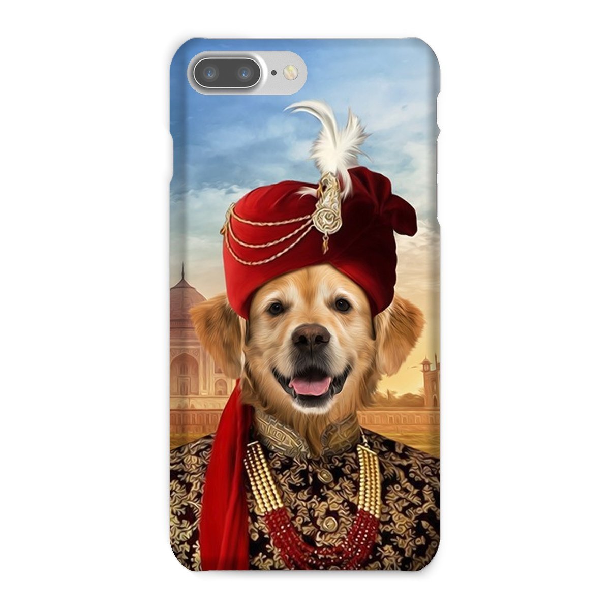 Pet Portraits | The Indian Raja: Custom Pet Phone Case | Paw & Glory