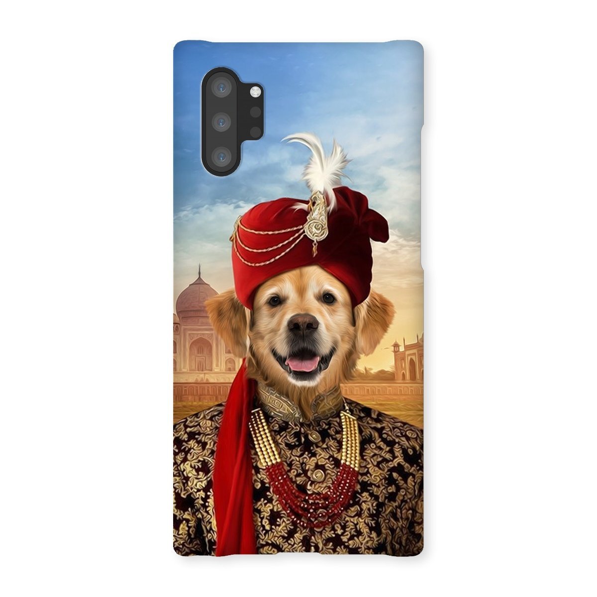 The Indian Raja: Custom Pet Phone Case - Paw & Glory - Dog Portraits - Pet Portraits