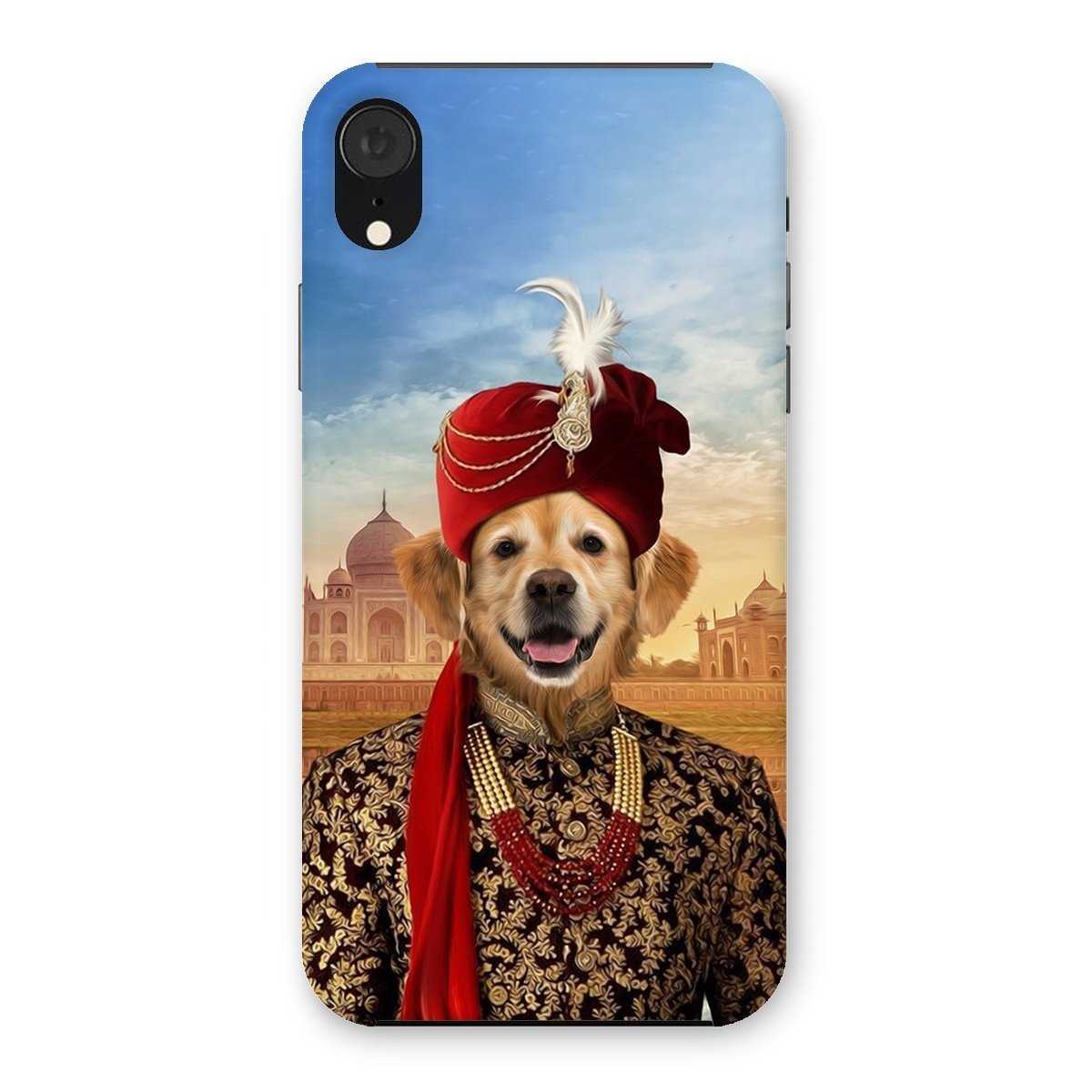 The Indian Raja: Custom Pet Phone Case - Paw & Glory - Dog Portraits - Pet Portraits