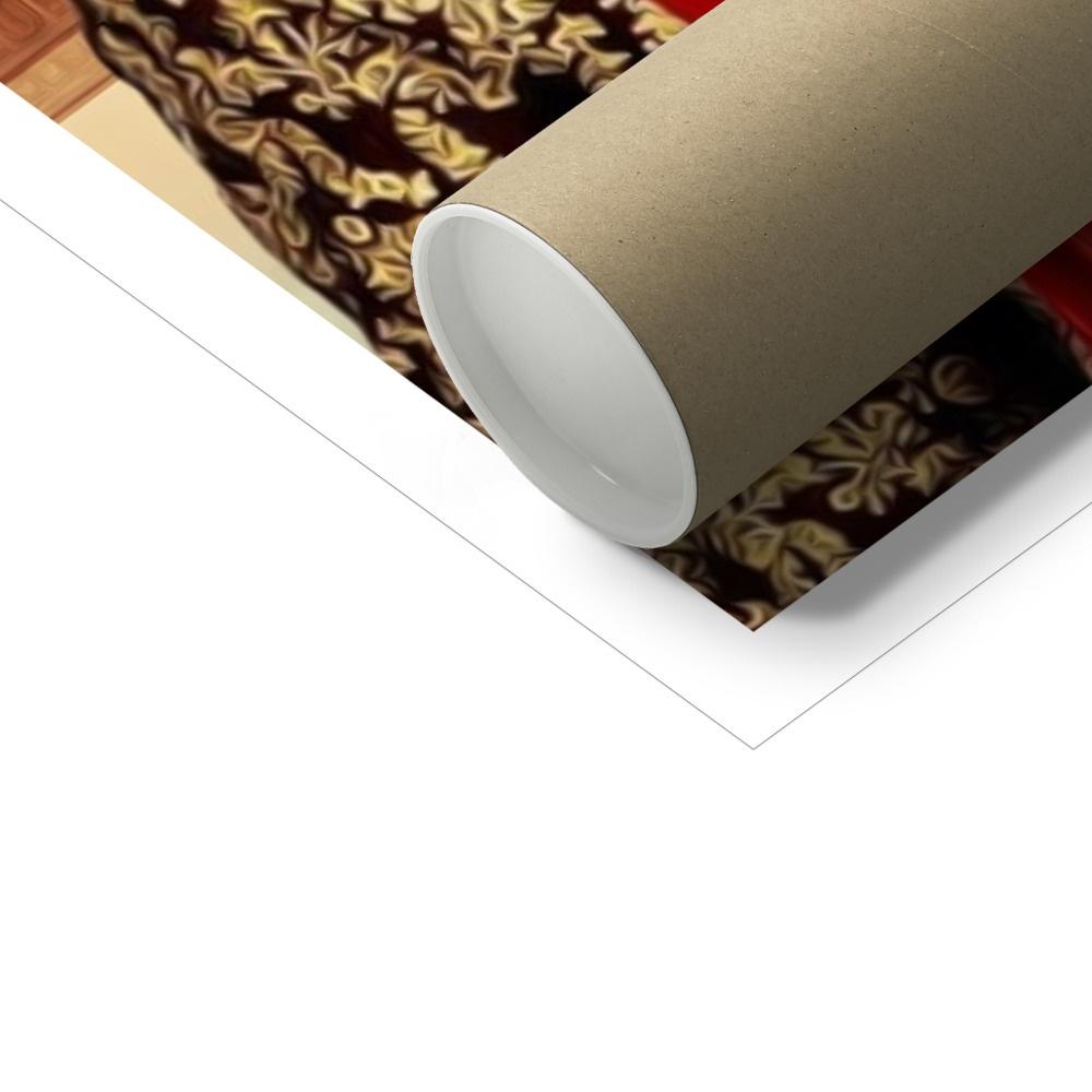 Pet Portraits | The Indian Raja: Custom Pet Poster | Paw & Glory