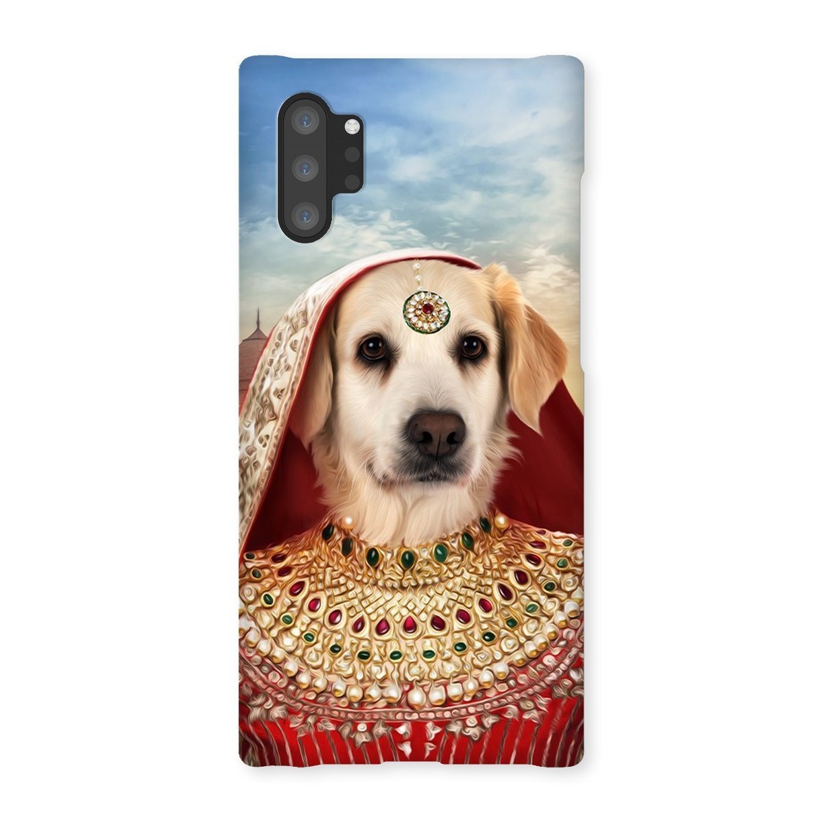 Pet Portraits | The Indian Rani: Custom Pet Phone Case | Paw & Glory