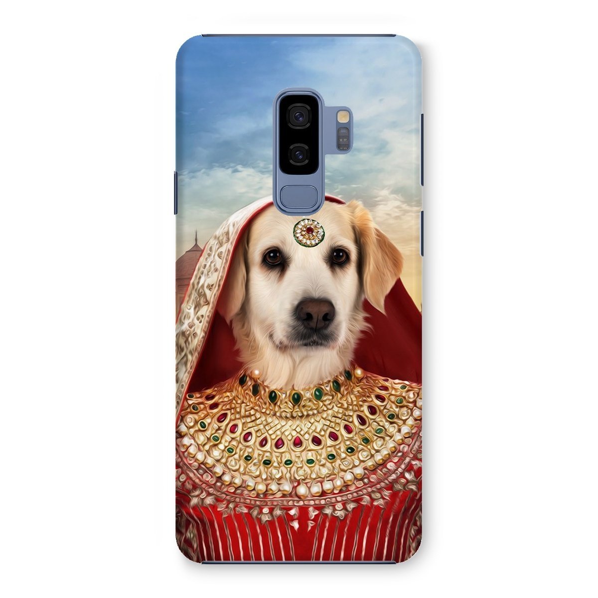 Pet Portraits | The Indian Rani: Custom Pet Phone Case | Paw & Glory