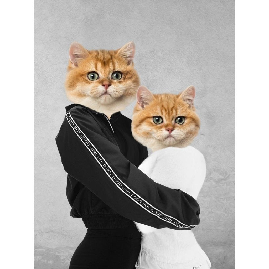 Reality Star Custom Digital Download Pet Portrait | Paw & Glory