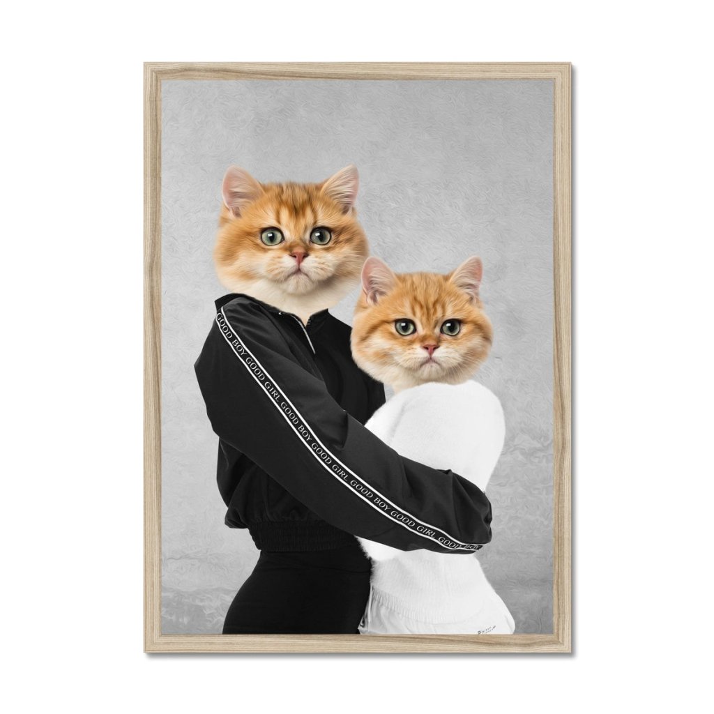 Pet Portraits | The Insta Famous (Kardashian Inspired): Custom Pet Portrait | Paw & Glory