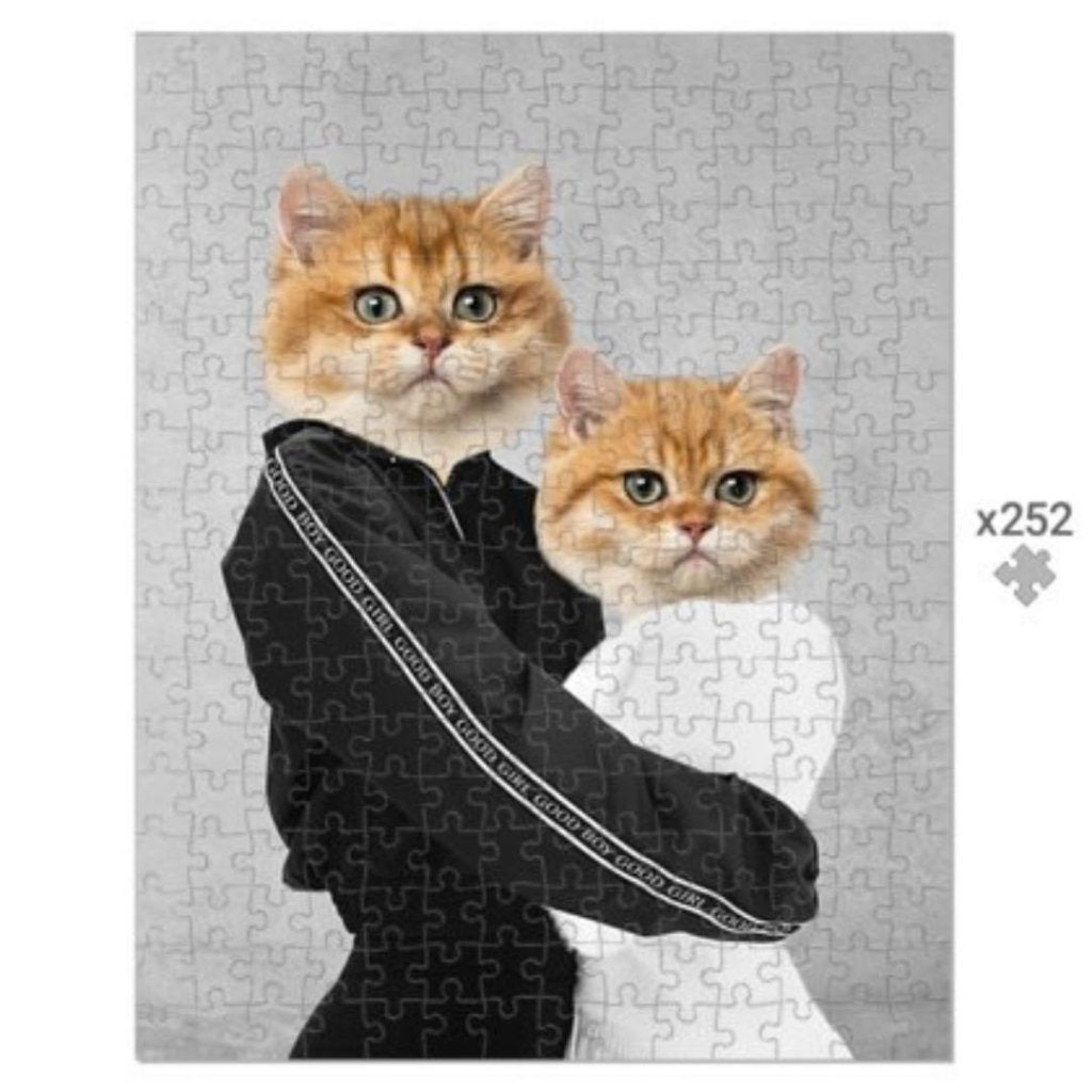 Pet Portraits | The Insta Famous (Kardashian Inspired): Custom Pet Puzzle | Paw & Glory