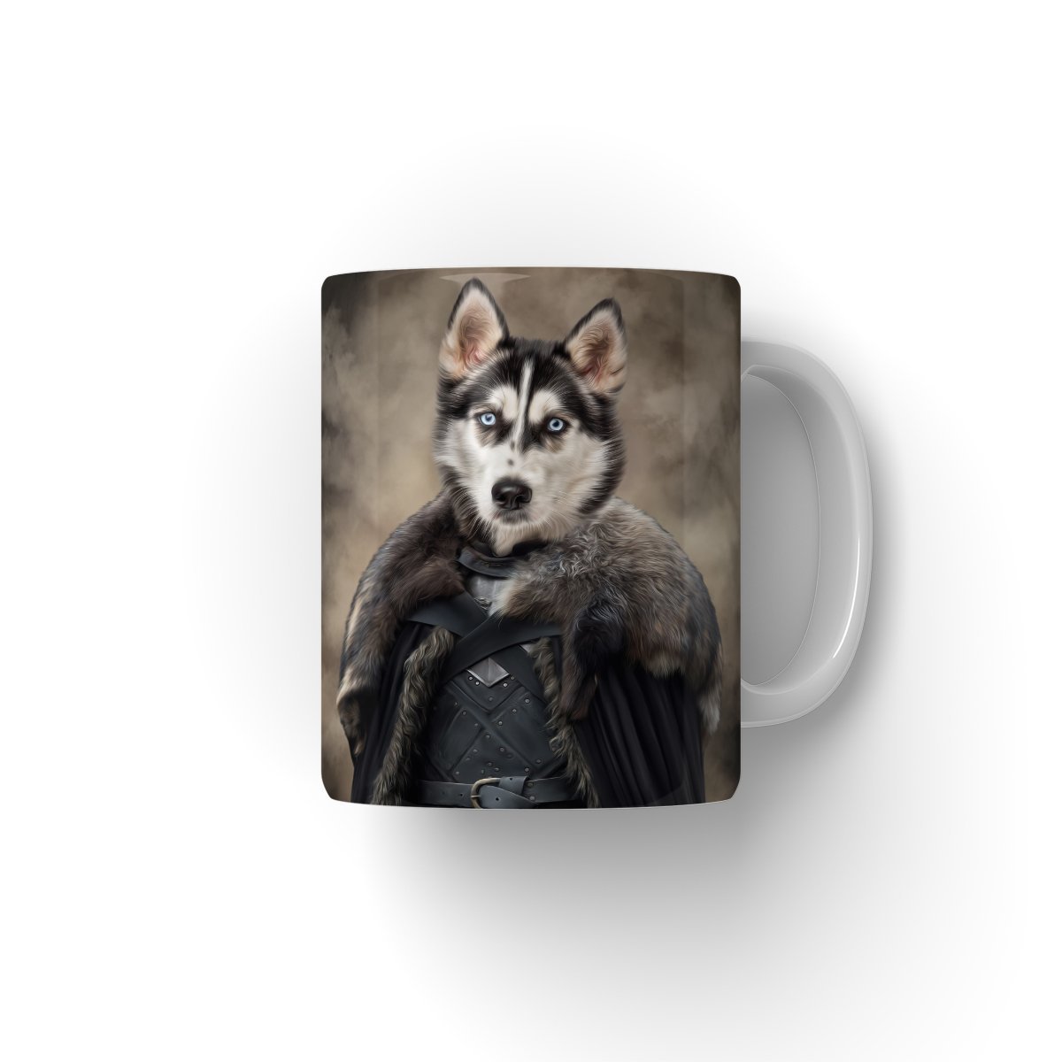 The Iron King (GOT Inspired): Custom Pet Coffee Mug - Paw & Glory - Dog Portraits - Pet Portraits
