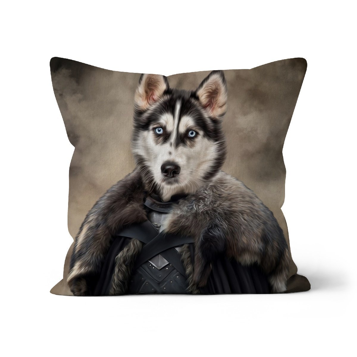 Pet Portraits | The Iron King (GOT Inspired): Custom Pet Pillow | Paw & Glory
