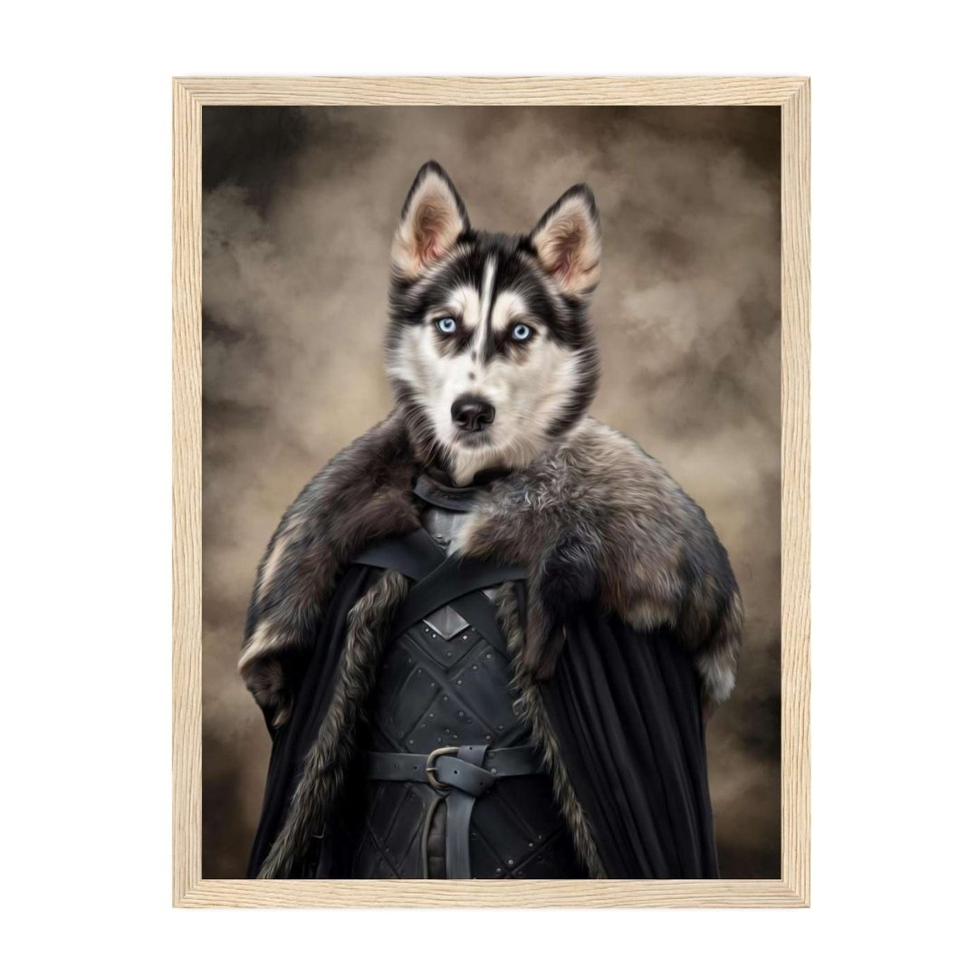 Pet Portraits | The Iron King (GOT Inspired): Custom Pet Portrait | Paw & Glory