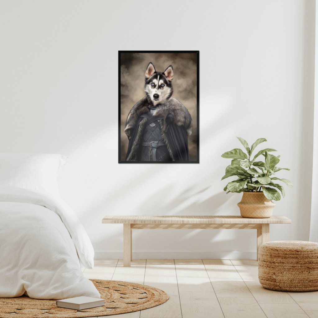 Pet Portraits | The Iron King (GOT Inspired): Custom Pet Portrait | Paw & Glory