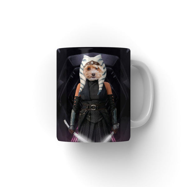 Galactic Warrior Custom Pet Coffee Mug | Funny Pet Portrait Gift | Paw & Glory
