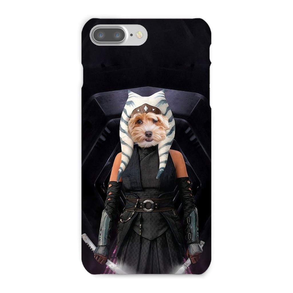 Pet Portraits | The Jedi Leader (Ahsoka Tano - Star Wars Inspired): Custom Pet Phone Case | Paw & Glory