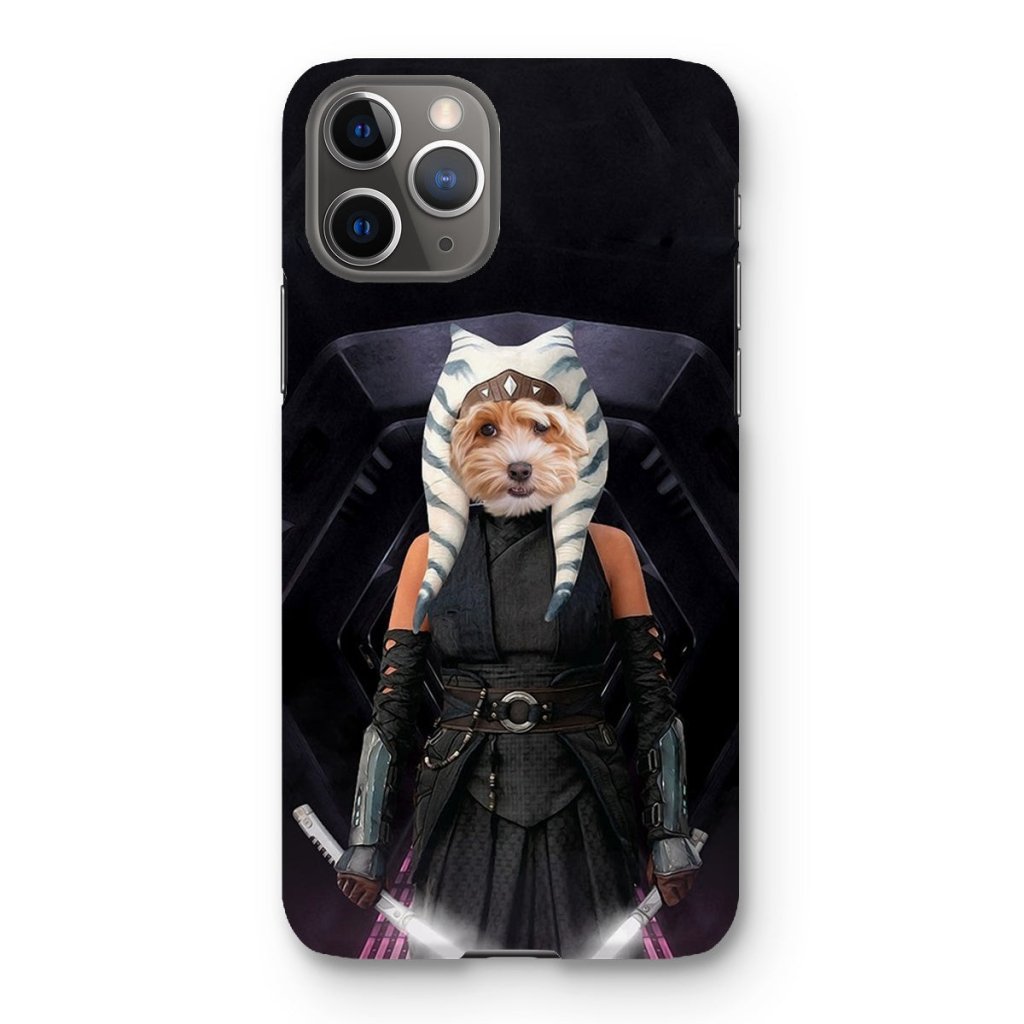 Pet Portraits | The Jedi Leader (Ahsoka Tano - Star Wars Inspired): Custom Pet Phone Case | Paw & Glory