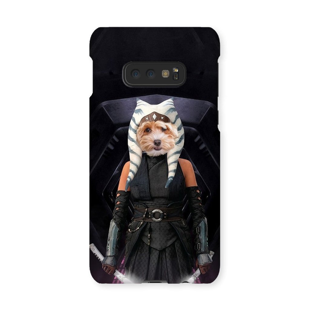 Pet Portraits | The Jedi Leader (Ahsoka Tano - Star Wars Inspired): Custom Pet Phone Case | Paw & Glory