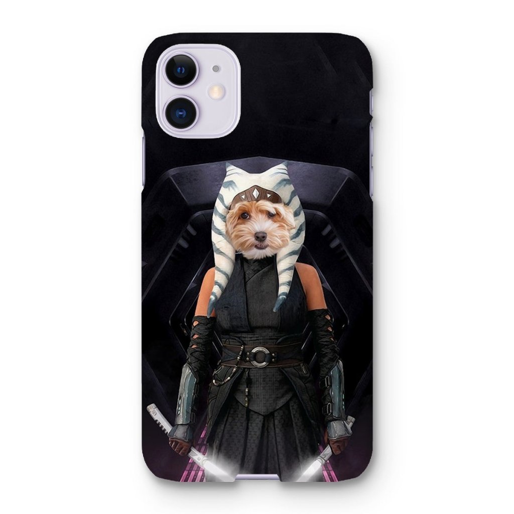 Pet Portraits | The Jedi Leader (Ahsoka Tano - Star Wars Inspired): Custom Pet Phone Case | Paw & Glory