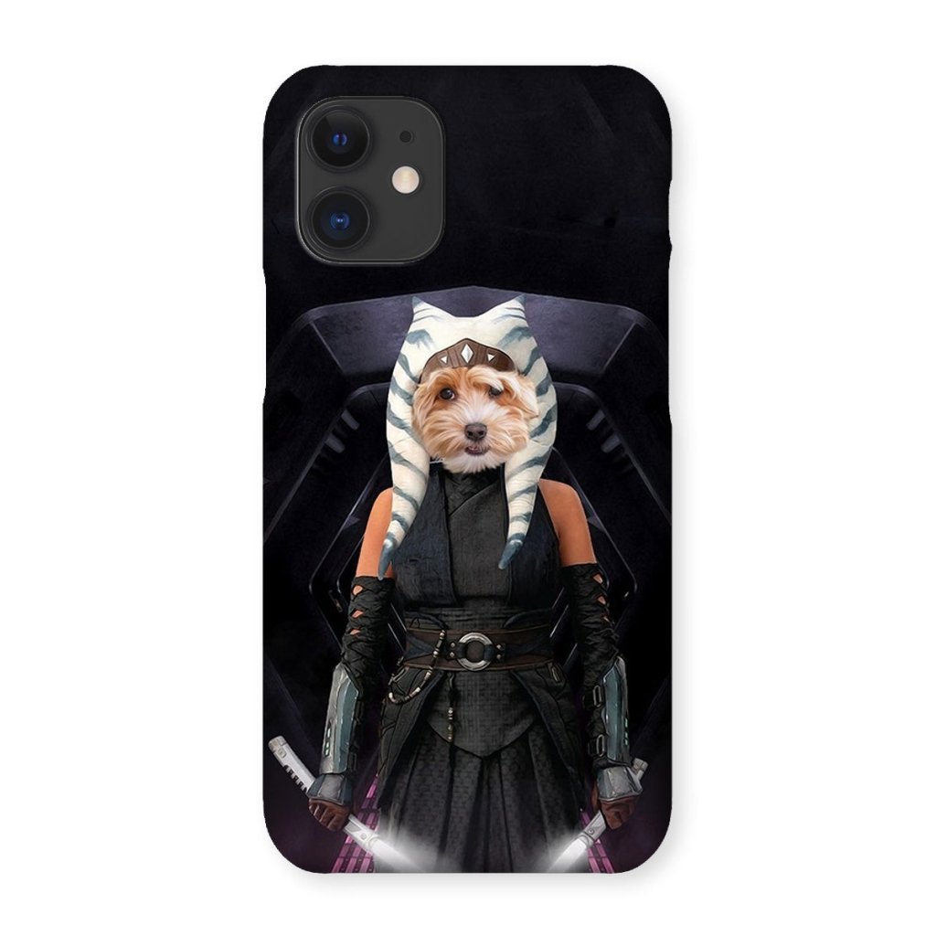 Pet Portraits | The Jedi Leader (Ahsoka Tano - Star Wars Inspired): Custom Pet Phone Case | Paw & Glory