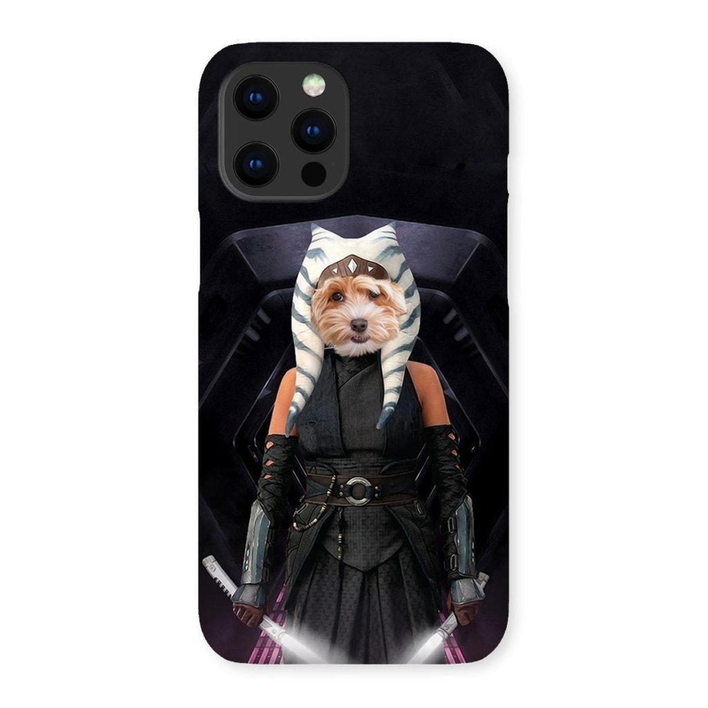 Pet Portraits | The Jedi Leader (Ahsoka Tano - Star Wars Inspired): Custom Pet Phone Case | Paw & Glory