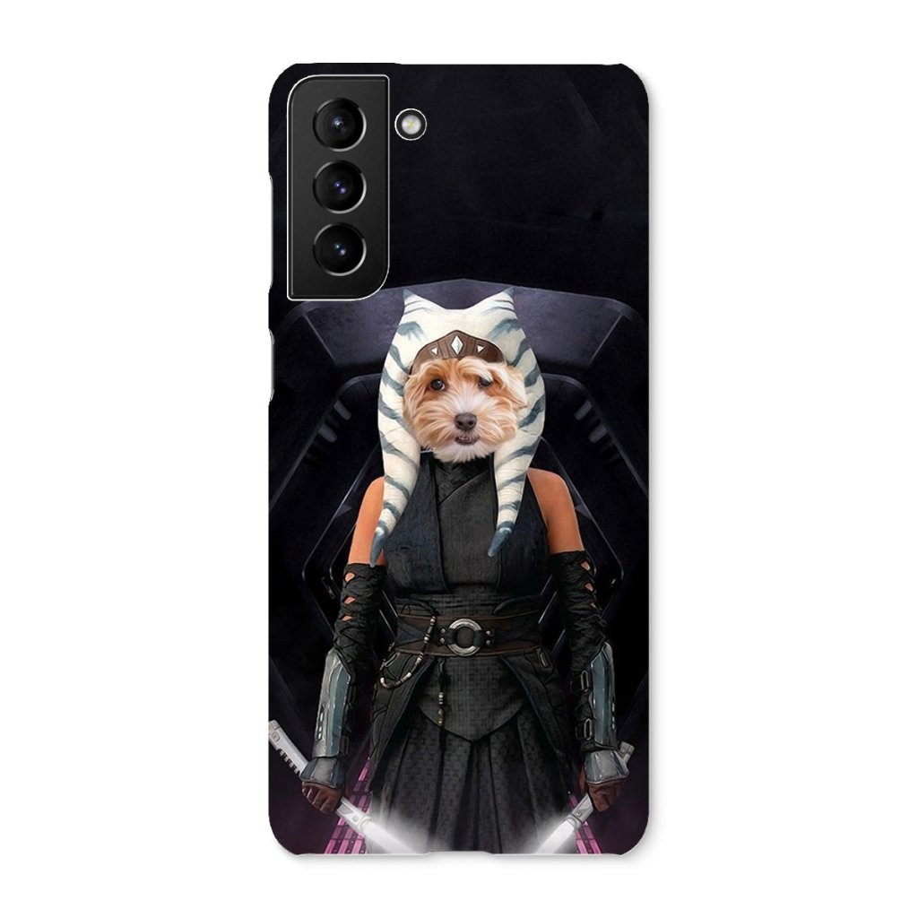 Pet Portraits | The Jedi Leader (Ahsoka Tano - Star Wars Inspired): Custom Pet Phone Case | Paw & Glory