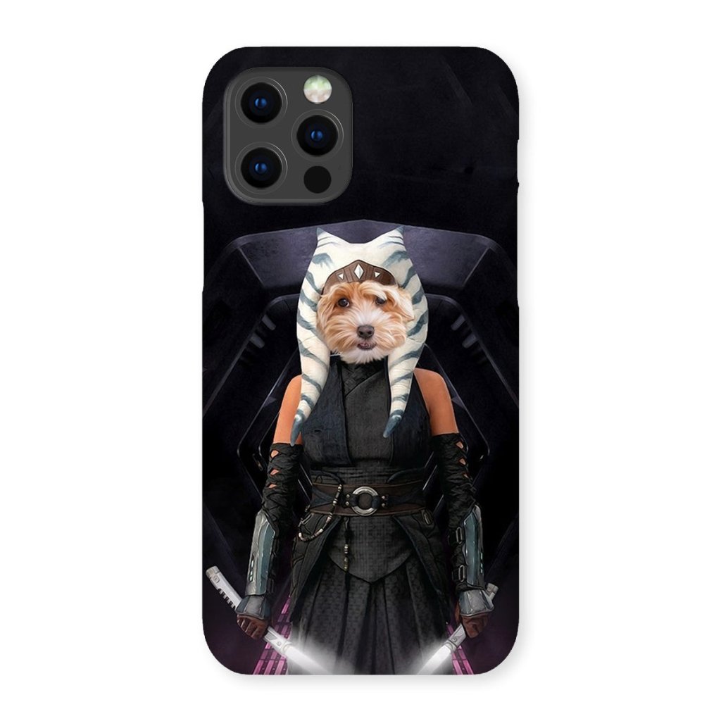 Pet Portraits | The Jedi Leader (Ahsoka Tano - Star Wars Inspired): Custom Pet Phone Case | Paw & Glory