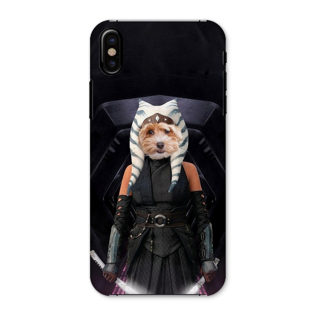 Pet Portraits | The Jedi Leader (Ahsoka Tano - Star Wars Inspired): Custom Pet Phone Case | Paw & Glory