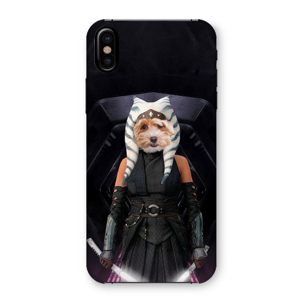 Pet Portraits | The Jedi Leader (Ahsoka Tano - Star Wars Inspired): Custom Pet Phone Case | Paw & Glory
