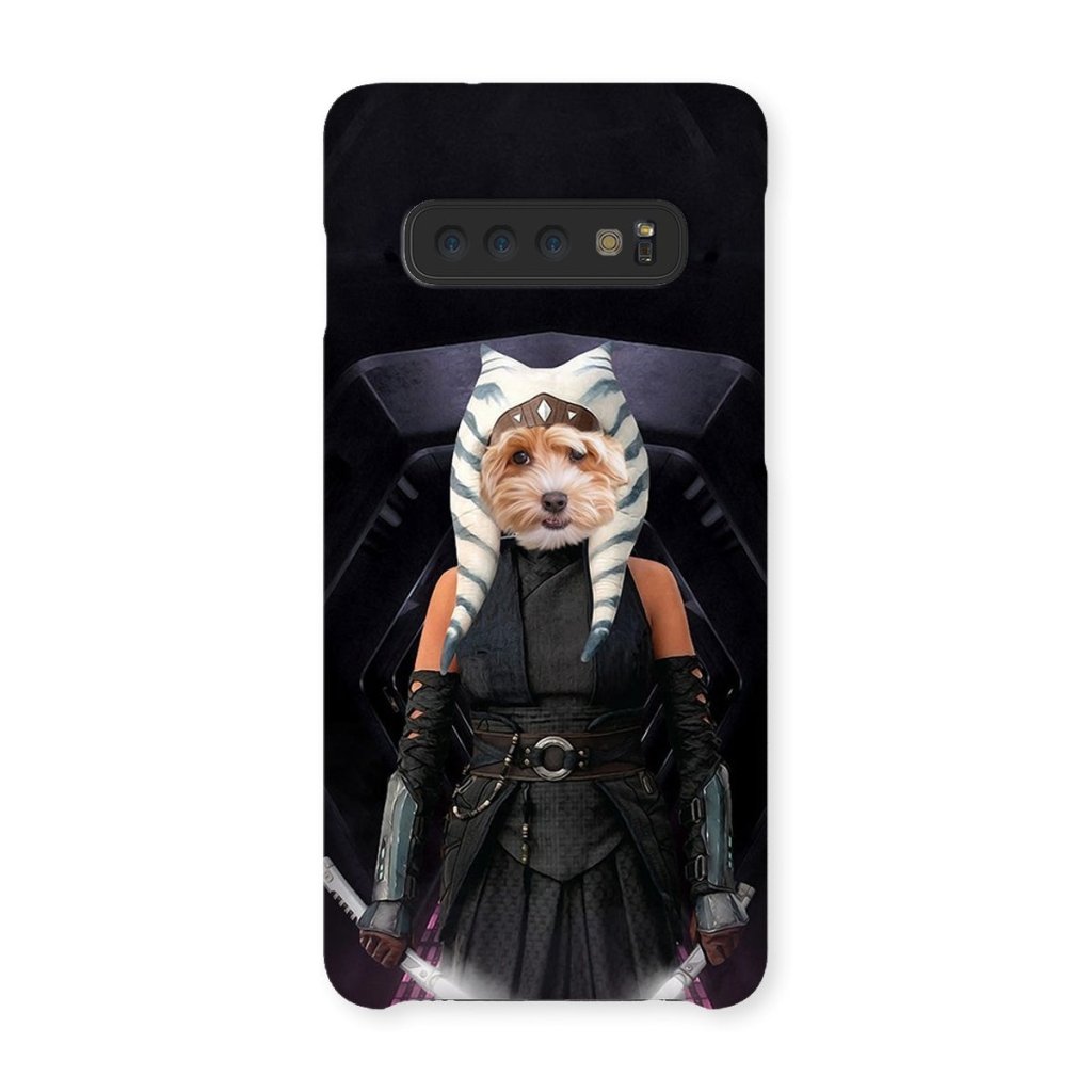 Pet Portraits | The Jedi Leader (Ahsoka Tano - Star Wars Inspired): Custom Pet Phone Case | Paw & Glory