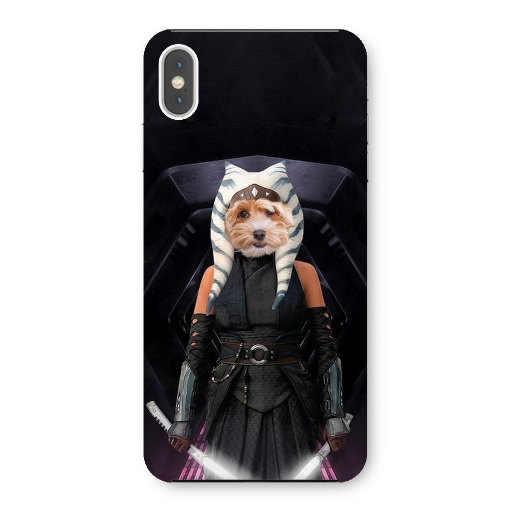 Pet Portraits | The Jedi Leader (Ahsoka Tano - Star Wars Inspired): Custom Pet Phone Case | Paw & Glory