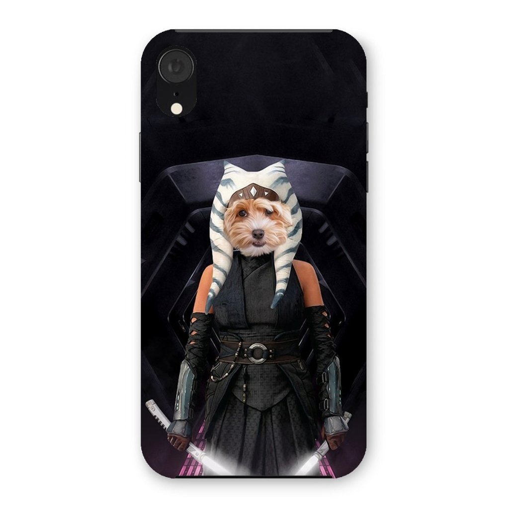 Pet Portraits | The Jedi Leader (Ahsoka Tano - Star Wars Inspired): Custom Pet Phone Case | Paw & Glory