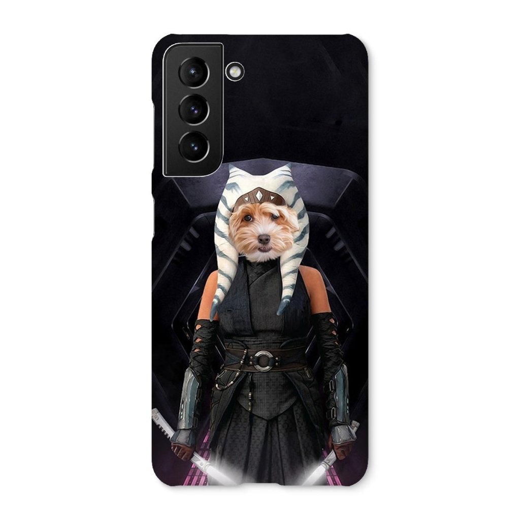 Pet Portraits | The Jedi Leader (Ahsoka Tano - Star Wars Inspired): Custom Pet Phone Case | Paw & Glory