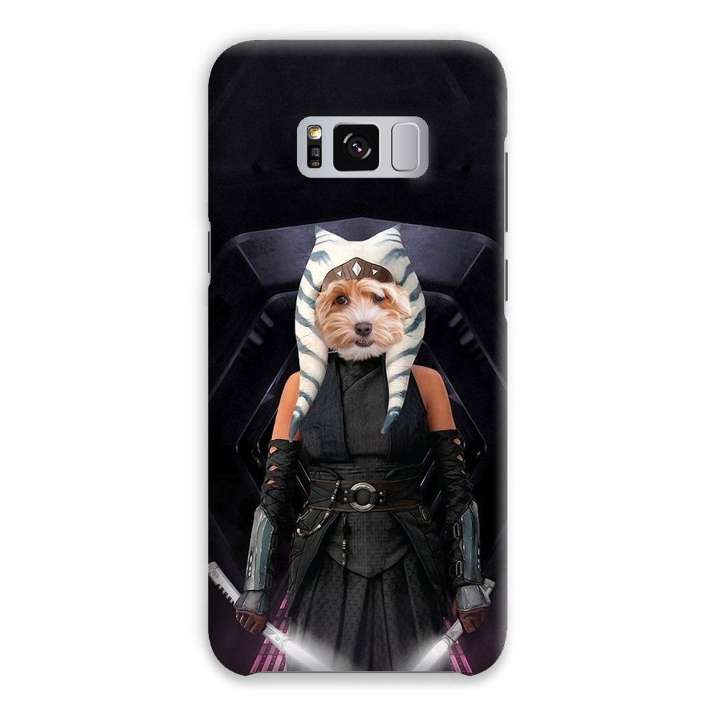 Pet Portraits | The Jedi Leader (Ahsoka Tano - Star Wars Inspired): Custom Pet Phone Case | Paw & Glory