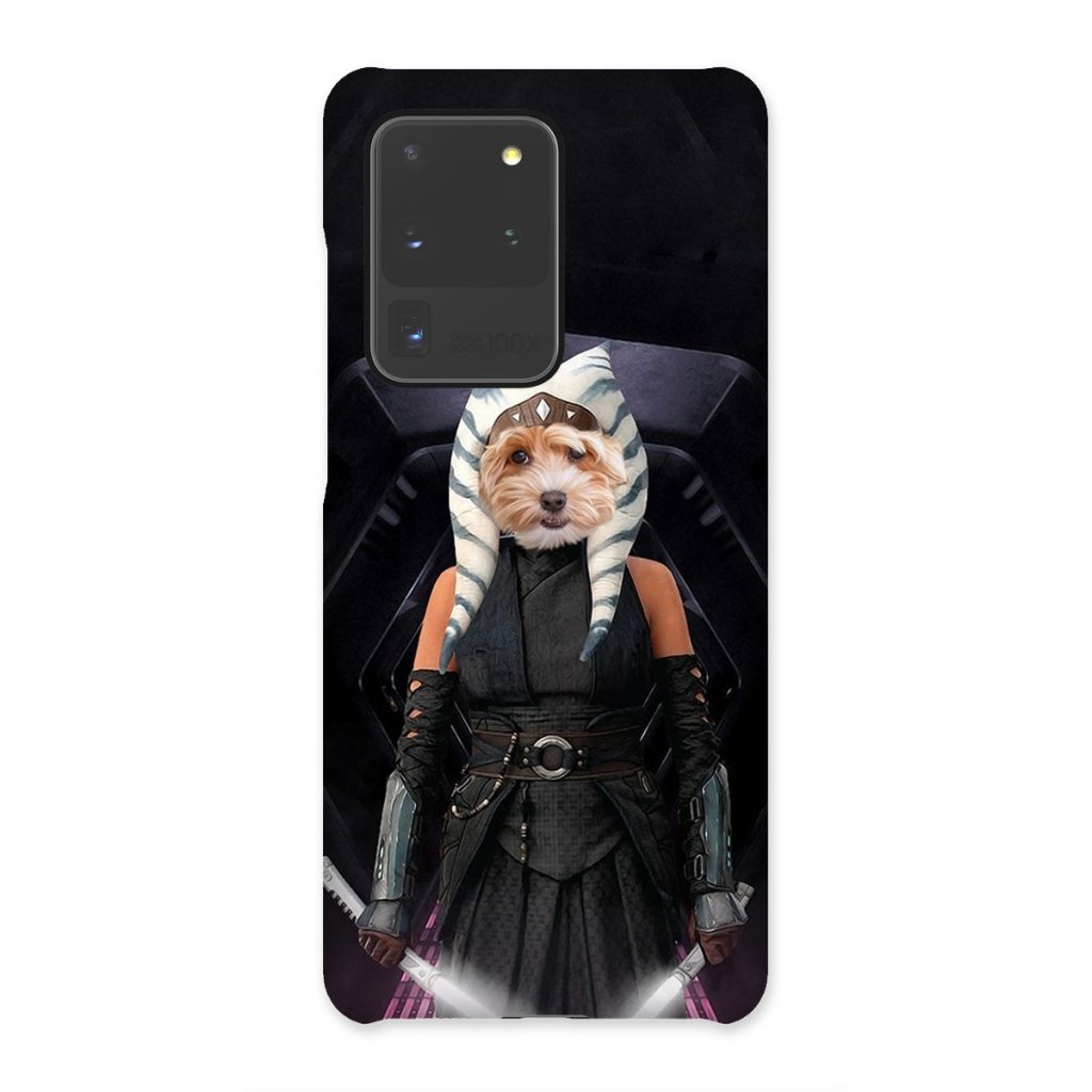 Pet Portraits | The Jedi Leader (Ahsoka Tano - Star Wars Inspired): Custom Pet Phone Case | Paw & Glory