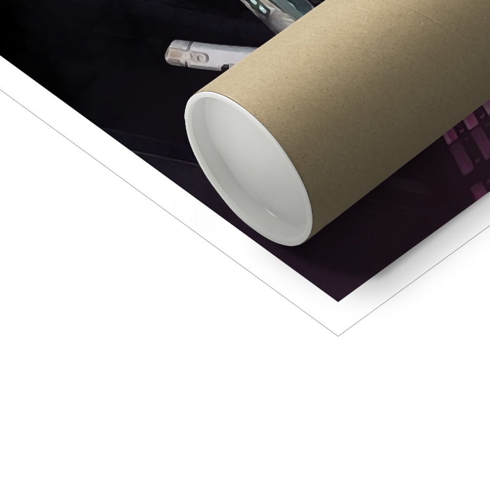 Pet Portraits | The Jedi Leader (Ahsoka Tano - Star Wars Inspired): Custom Pet Poster | Paw & Glory