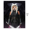 The Jedi Leader (Ahsoka Tano - Star Wars Inspired): Custom Pet Puzzle