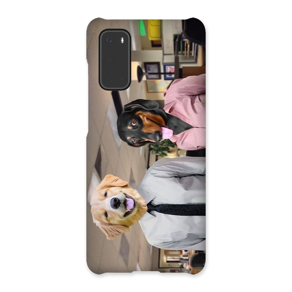 Pet Portraits | Office Sweethearts: Custom Pet Phone Case | Paw & Glory