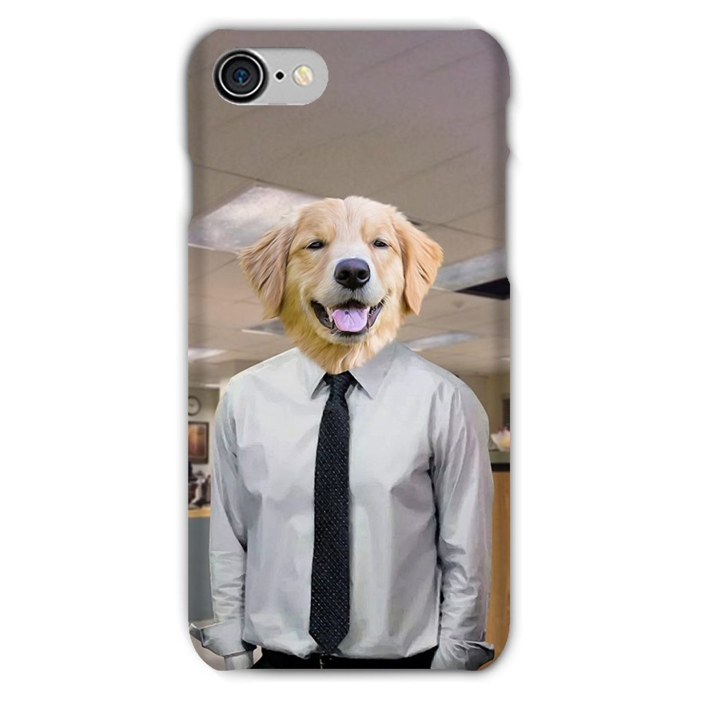 Pet Portraits | The Jim (The Office Inspired): Custom Pet Phone Case | Paw & Glory