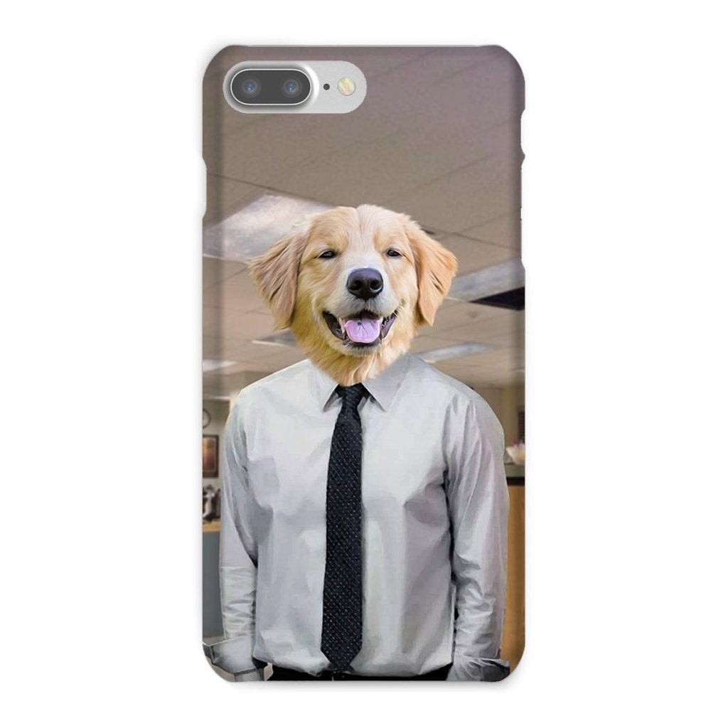 Pet Portraits | The Jim (The Office Inspired): Custom Pet Phone Case | Paw & Glory