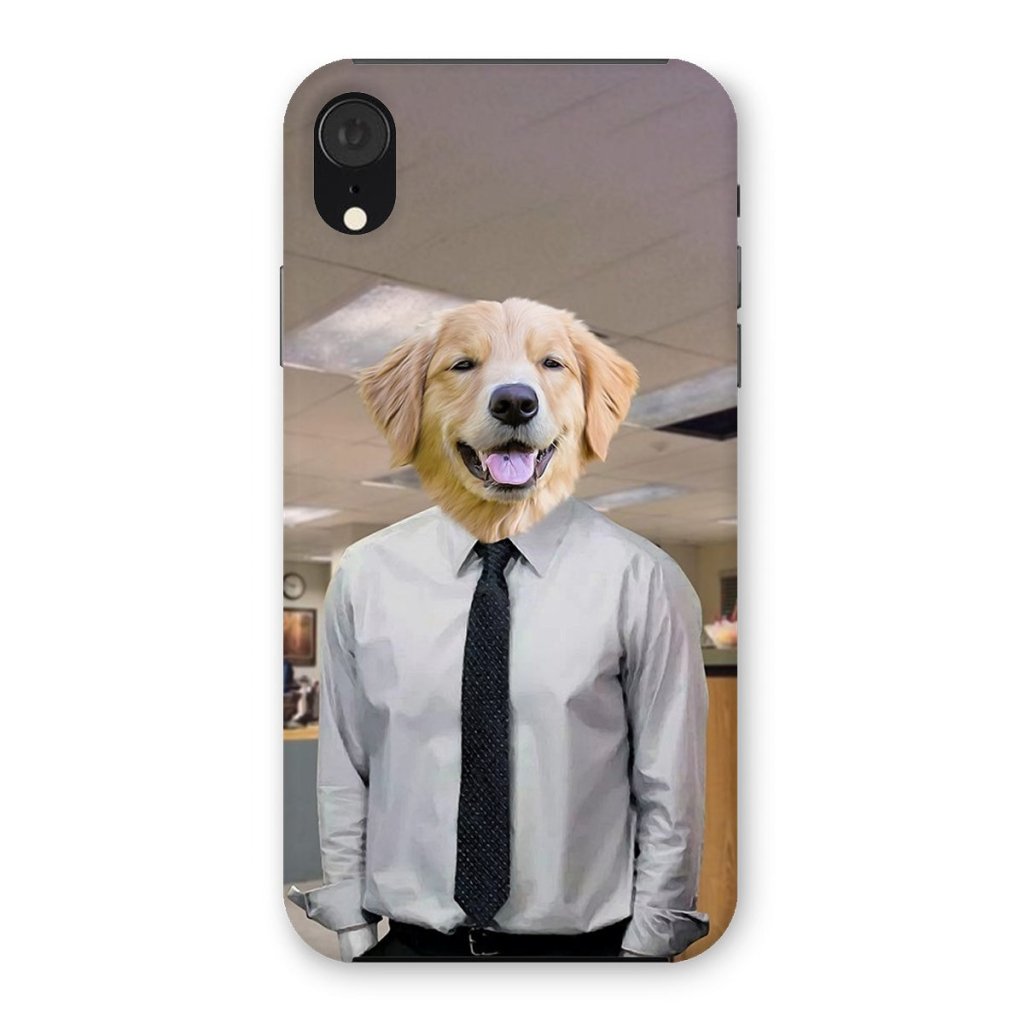 Pet Portraits | The Jim (The Office Inspired): Custom Pet Phone Case | Paw & Glory