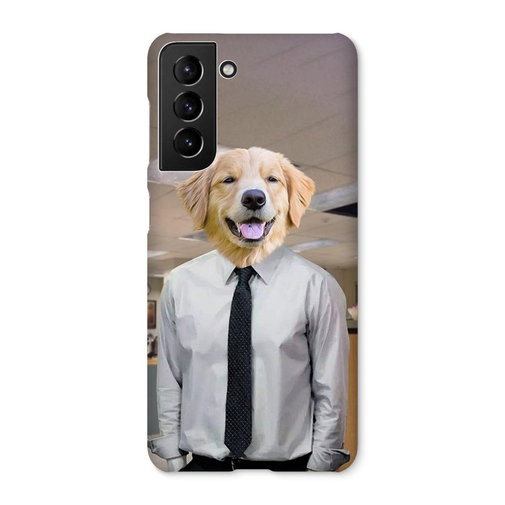 Pet Portraits | The Jim (The Office Inspired): Custom Pet Phone Case | Paw & Glory