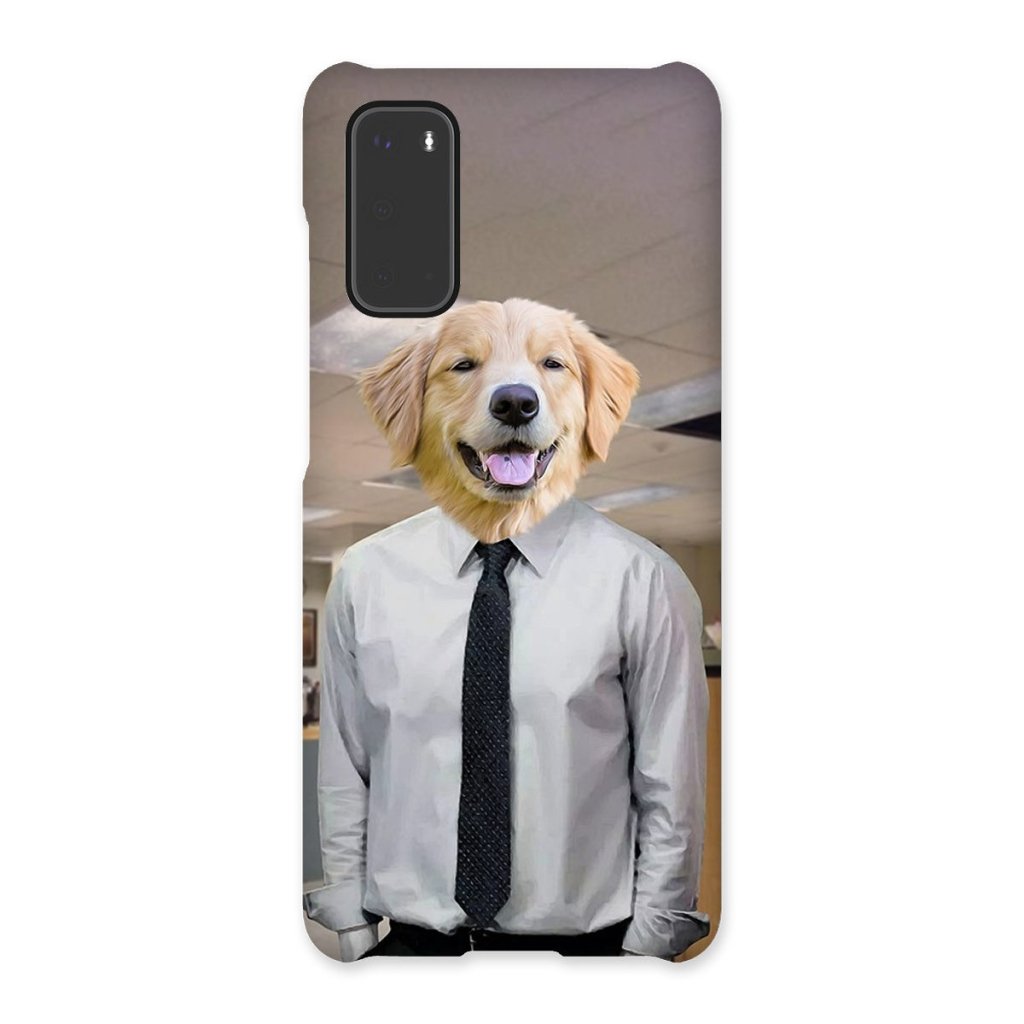 Pet Portraits | The Jim (The Office Inspired): Custom Pet Phone Case | Paw & Glory