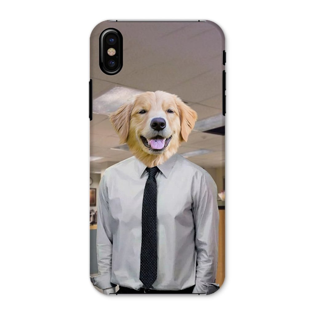 Pet Portraits | The Jim (The Office Inspired): Custom Pet Phone Case | Paw & Glory