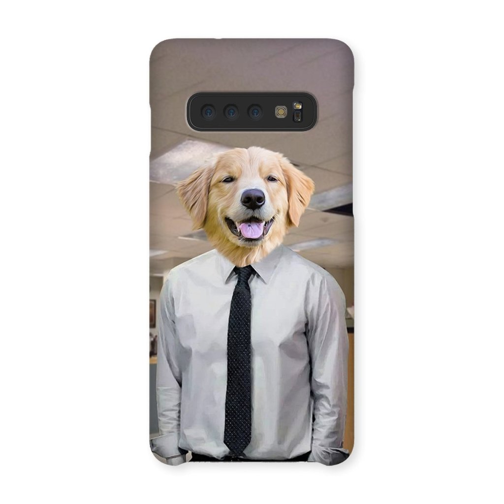 Pet Portraits | The Jim (The Office Inspired): Custom Pet Phone Case | Paw & Glory