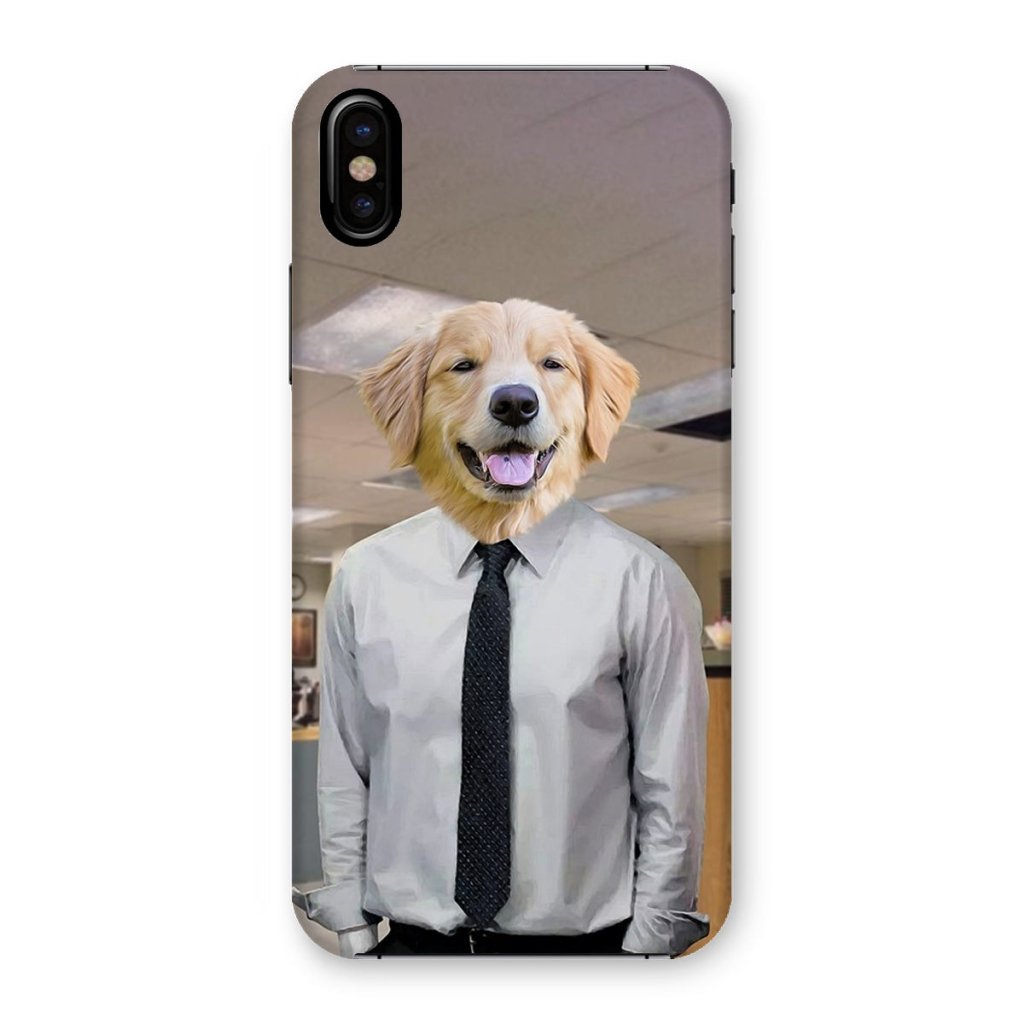 Pet Portraits | The Jim (The Office Inspired): Custom Pet Phone Case | Paw & Glory