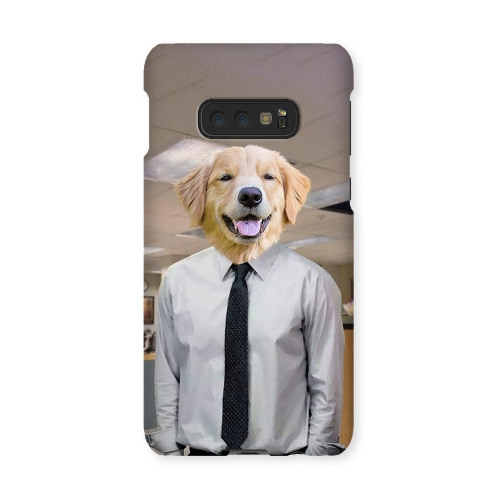 Pet Portraits | The Jim (The Office Inspired): Custom Pet Phone Case | Paw & Glory