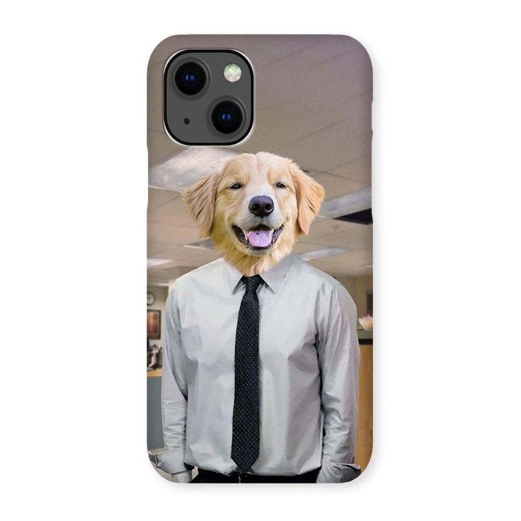 Pet Portraits | The Jim (The Office Inspired): Custom Pet Phone Case | Paw & Glory