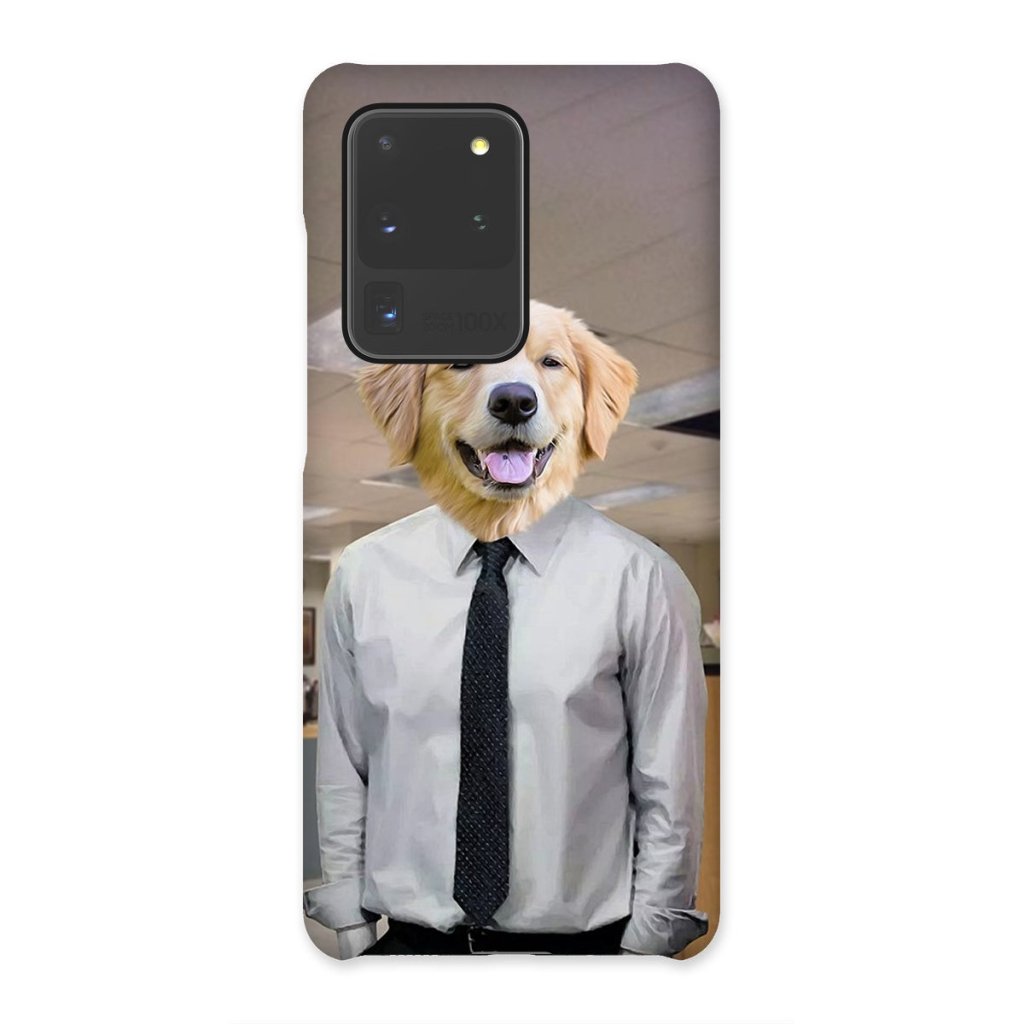 Pet Portraits | The Jim (The Office Inspired): Custom Pet Phone Case | Paw & Glory