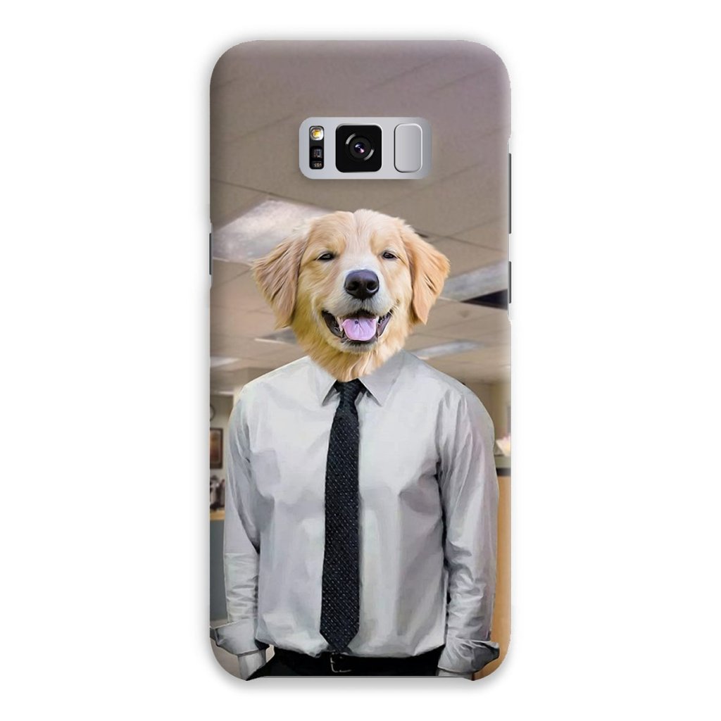 Pet Portraits | The Jim (The Office Inspired): Custom Pet Phone Case | Paw & Glory