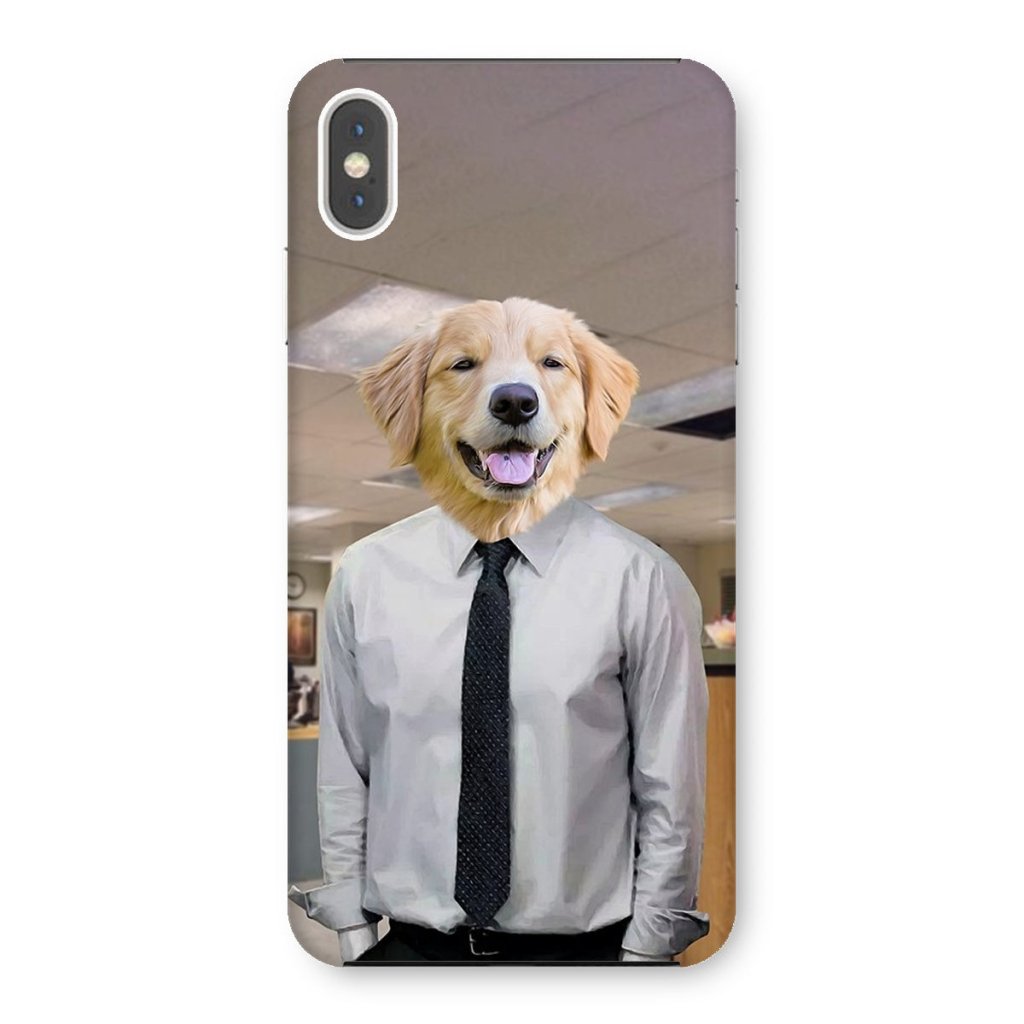 Pet Portraits | The Jim (The Office Inspired): Custom Pet Phone Case | Paw & Glory