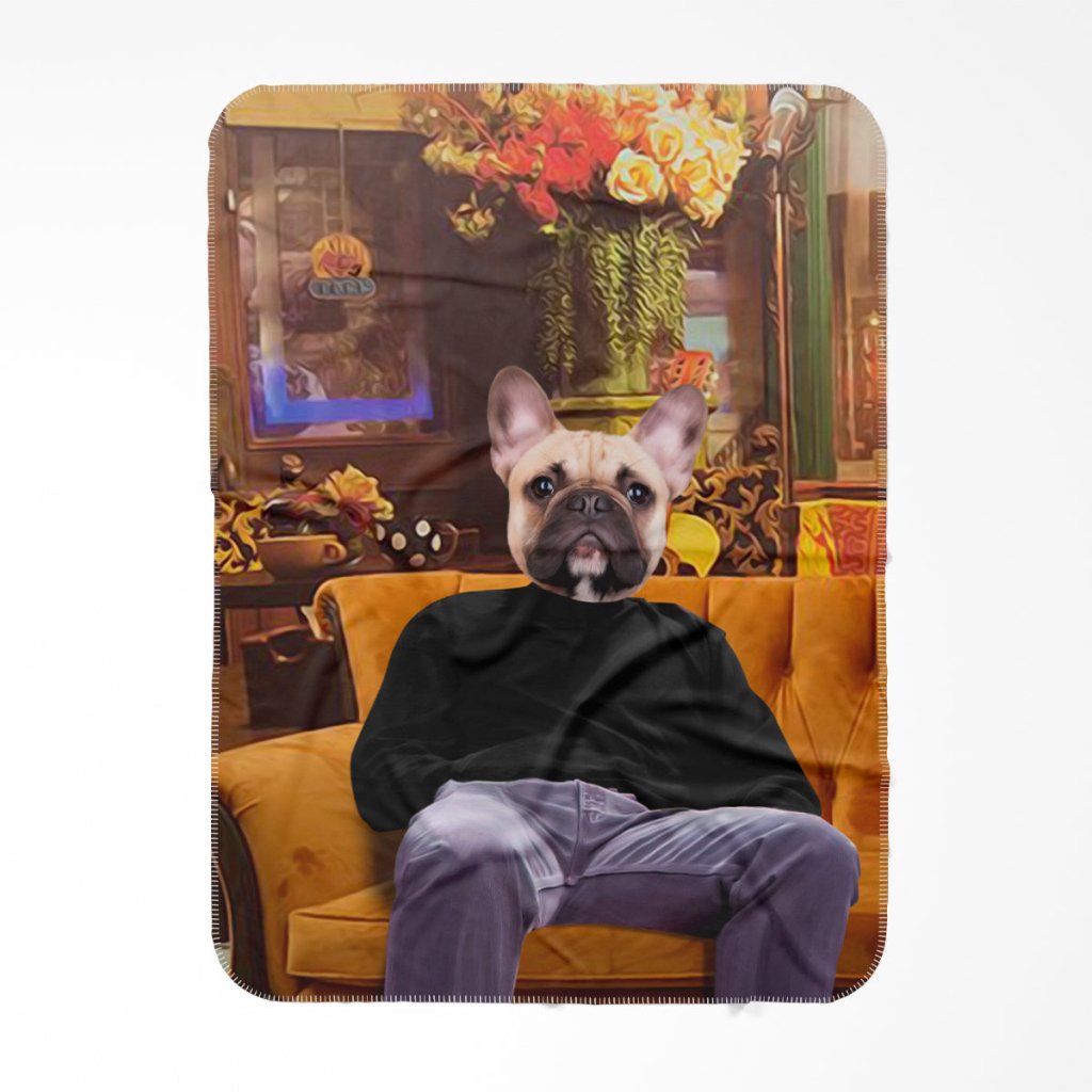 Pet Portraits | The Joey (Friends Inspired): Custom Pet Blanket | Paw & Glory