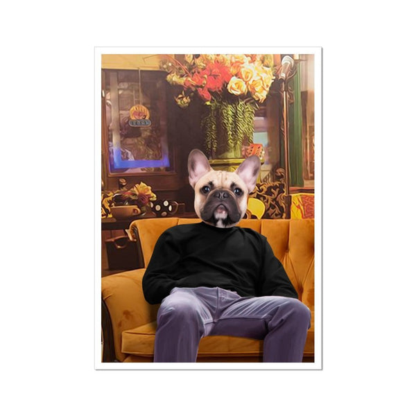 Lovable Actor Custom Pet Poster | Custom Pet Portrait Print | Paw & Glory