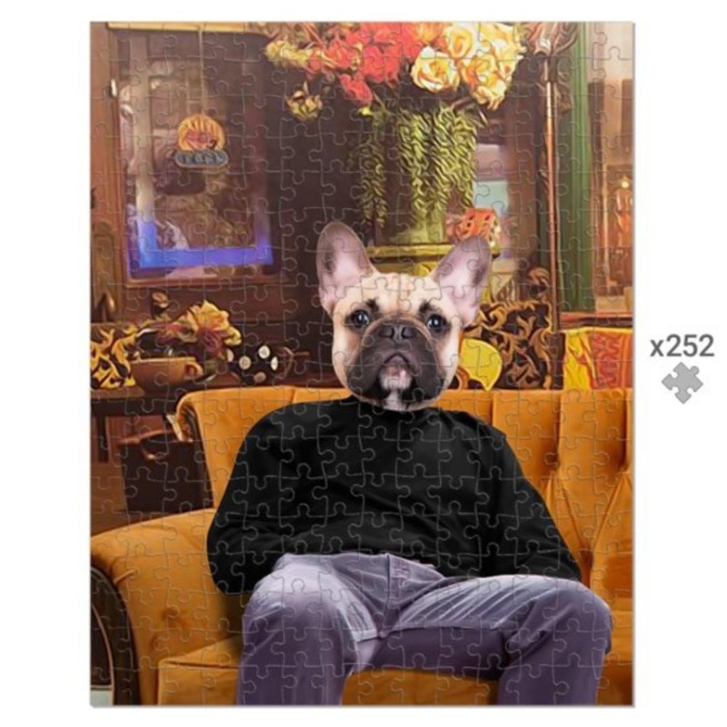 Pet Portraits | The Joey (Friends Inspired): Custom Pet Puzzle | Paw & Glory
