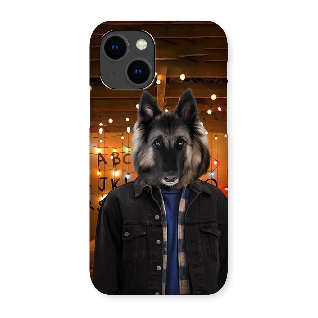 Retro 80s Sci-Fi Custom Pet Phone Case | Custom Pet Artwork | Paw & Glory